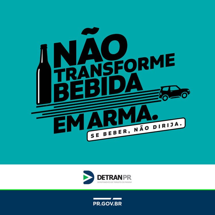 Detran alerta sobre risco de bebida e direção em campanha de fim de ano, o valor da multa é de R$ 2.934,70